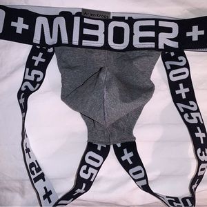 Men’s Gray Jockstrap - Medium